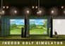 do 3d mini golf course, indoor golf simulator, putting green